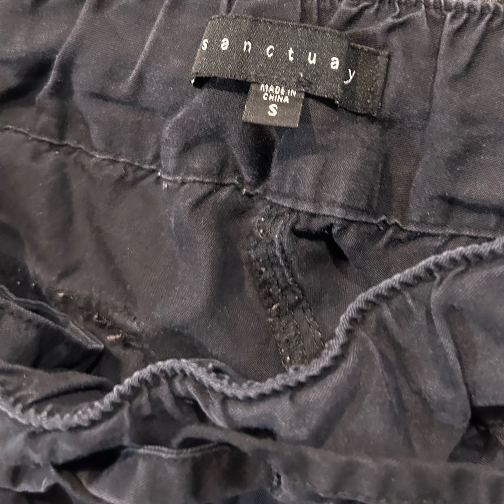 Black Drawstring Pants Size Small From Sanctuary. - image 8